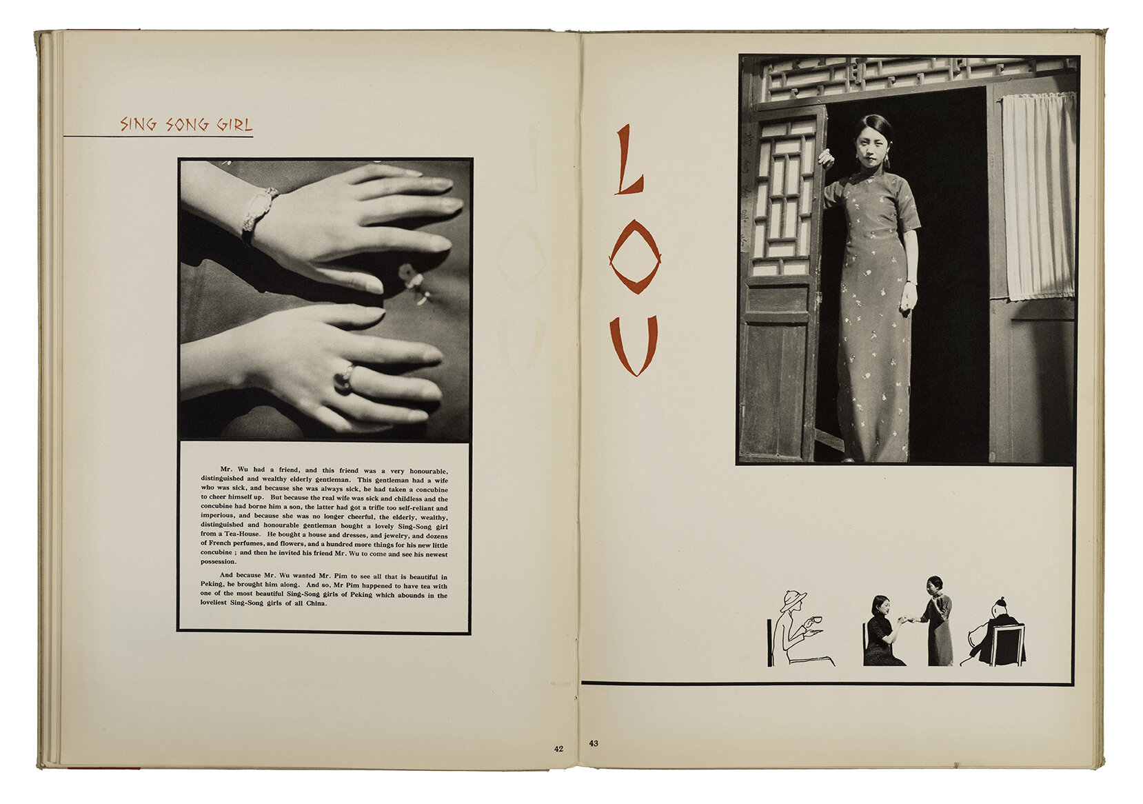 Foto15 Spread uit het boek Peking Studies 1934 lowres - Ellen Thorbecke |  - Ellen Thorbecke